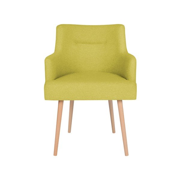 Žlutá židle Cosmopolitan design Retro-image-4