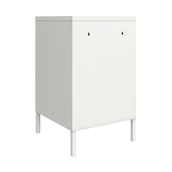Бяло метално нощно шкафче Mission District – Støraa-image-4