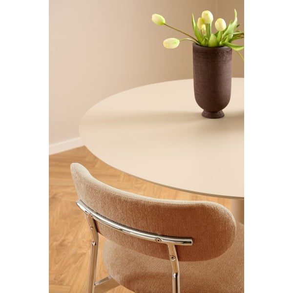 Теракотен трапезен стол Lyric – Actona-image-4