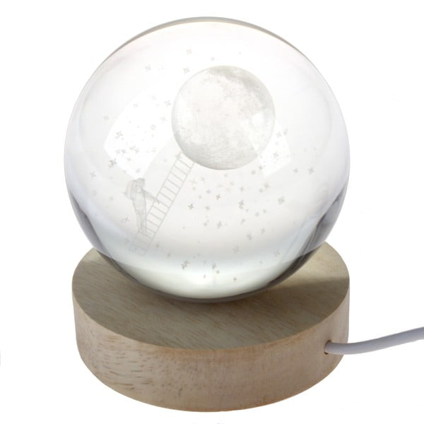 Светлинна декорация с USB в естествен цвят ø 8 cm – Dakls