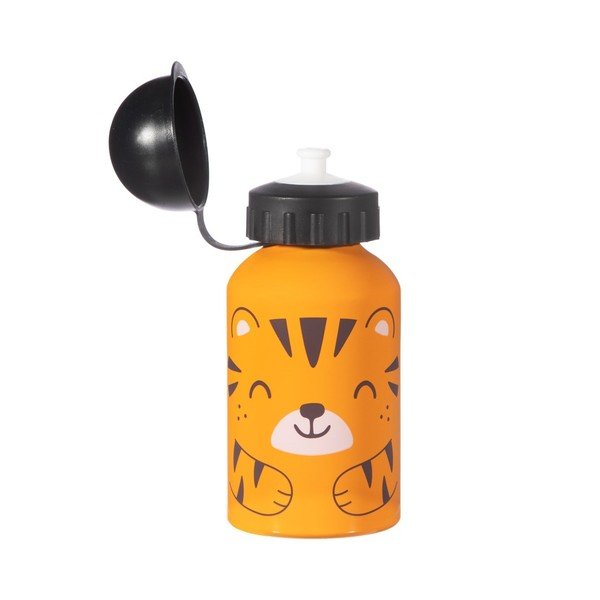 Оранжево и черно бебешко шише за пиене , 250 ml Tiger - Sass & Belle-image-1
