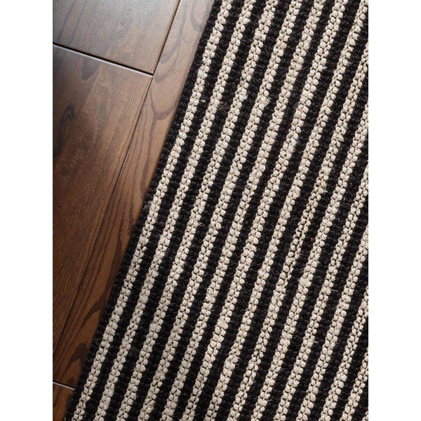 Черен ръчно изработен ютен килим 160x230 cm Harvest Ebony – Elle Decoration-image-3