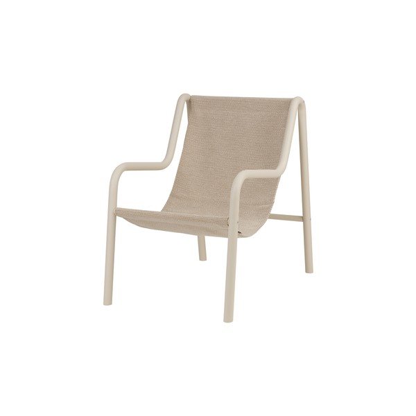 Бежов градински стол метален Nokk – noo.ma