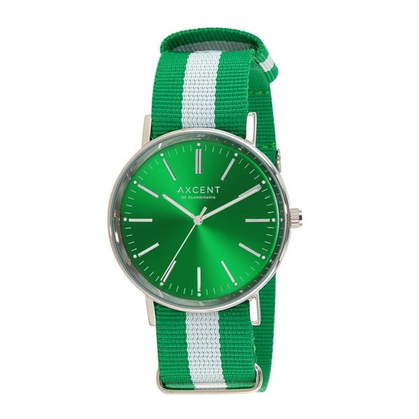 Zelené hodinky Axcent of Scandinavia Vintage Nato
