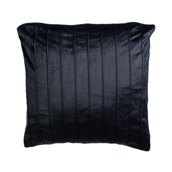Черна декоративна възглавница , 45 x 45 cm Stripe - JAHU collections