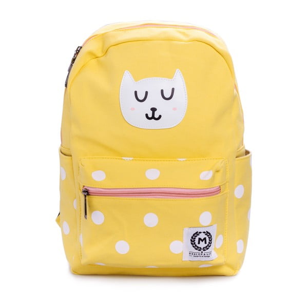 Žlutý batoh Languo Cute Cat
