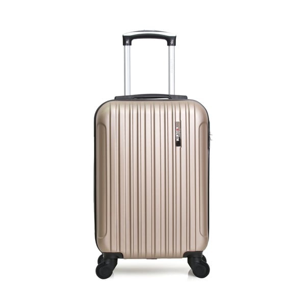Четириколесен багаж Lome в златист цвят с 4 колела, 31 л - Bluestar
