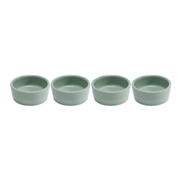 Комплект от 4 пастелнозелени чаши от камък Dipped, Ø 6 cm - Ladelle