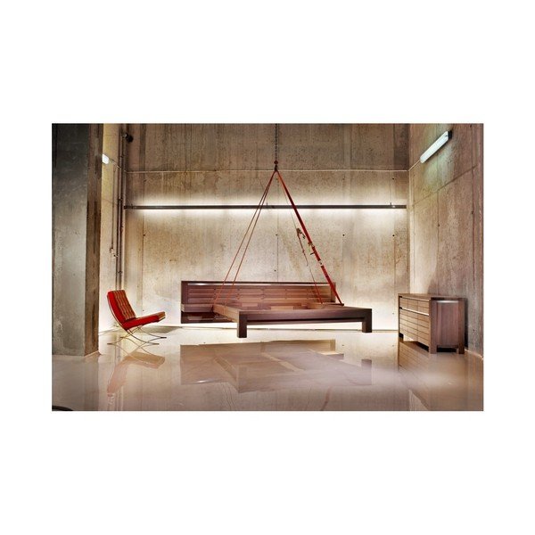 Postel z masivního dubového dřeva Javorina Next, 180 x 200 cm-image-2