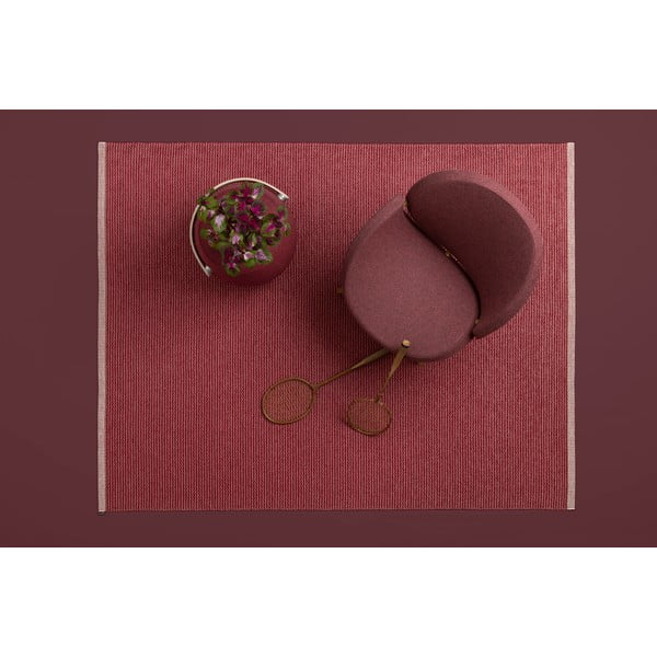 Червена пътека за открито и закрито 70x200 cm Mono Blush – Pappelina-image-1