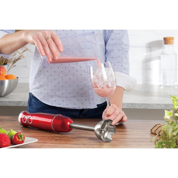 Червен пръчков миксер Burgundy Metallic Line - BerlingerHaus-image-3