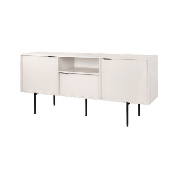 Сиво-бежова маса за телевизор 180x79x50 cm Bau – noo.ma