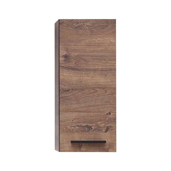 Кафяв висящ шкаф за баня в дъбов декор 30x70 cm Set 374 - Pelipal