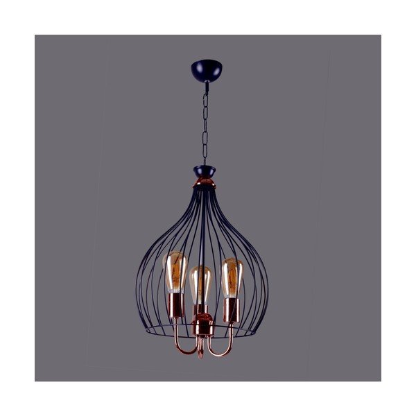 Таванна лампа Birdcage Black - Opviq lights-image-1
