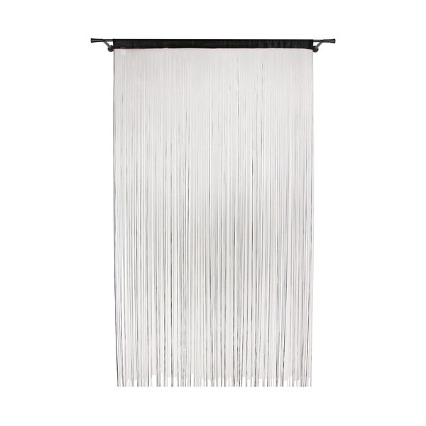 Черна завеса за врата 100x200 cm String - Mendola Fabrics