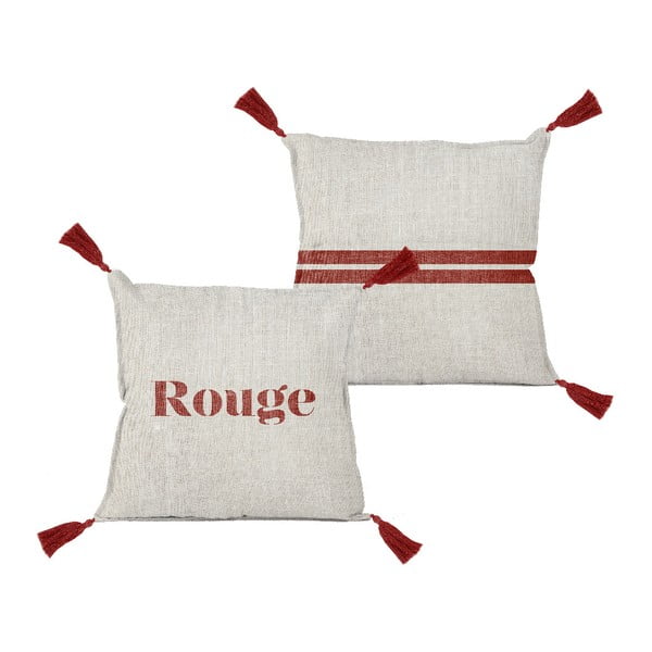 Възглавница Borlas Rouge, 45 x 45 cm - Linen Couture