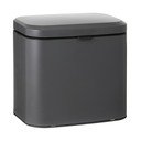 Тъмносив контейнер за компостируеми отпадъци 4 l Essentials – Ladelle