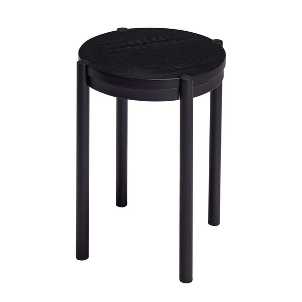 Черен стол Oto – Hübsch-image-2