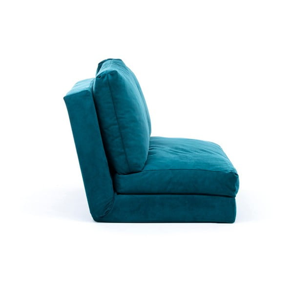 Разтегателен диван в петролен цвят 120 cm Taida – Balcab Home-image-1