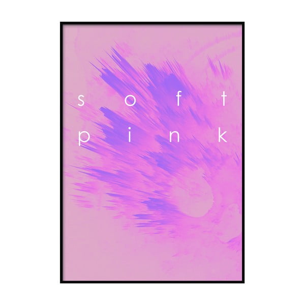 Плакат SoftPink, 100 x 70 cm Explosion - DecoKing
