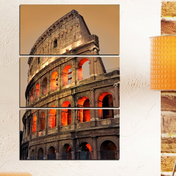 3dílný obraz Koloseum