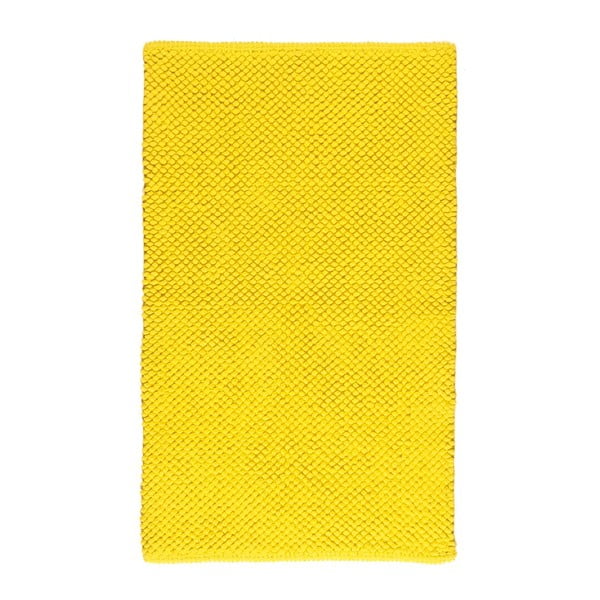 Koupelnová předložka Dotts Yellow, 60x100 cm