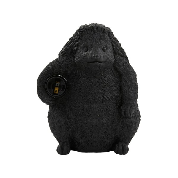 Черна настолна лампа (височина 18 см) Hedgehog - Light & Living