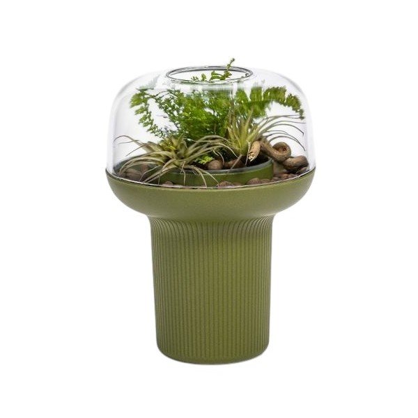Пластмасова саксия за цветя ø 19 cm Humidarium – Plastia