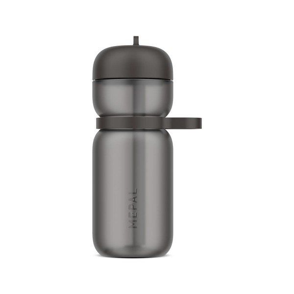 Антрацитна пластмасова бутилка  600 ml Active – Mepal-image-4