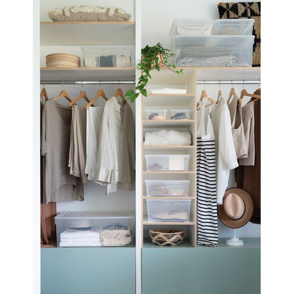 Пластмасова кутия за съхранение с капак 60x39x23 cm – Curver-image-2