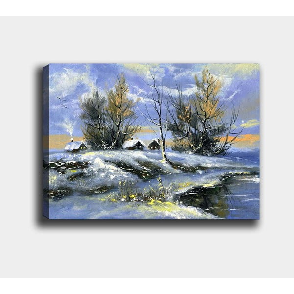 Живопис 70x50 cm Winter - Wallity-image-2