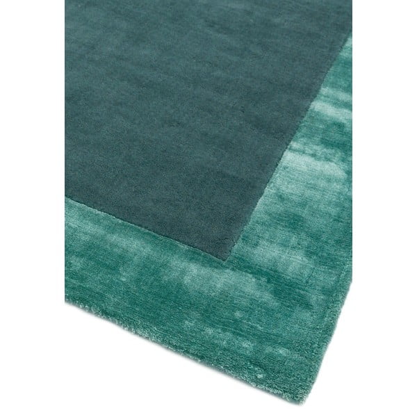 Ръчно изработен килим със смес от вълна петролен 200x290 cm Ascot – Asiatic Carpets-image-3