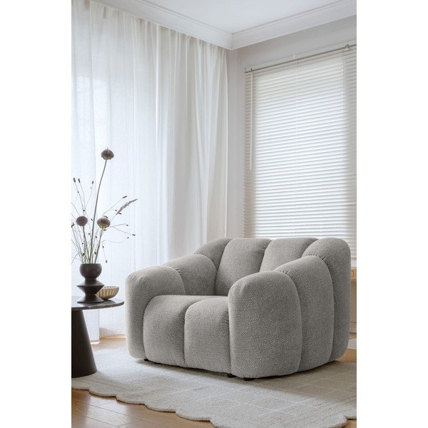 Светлосиво кресло Shell – Miuform-image-2