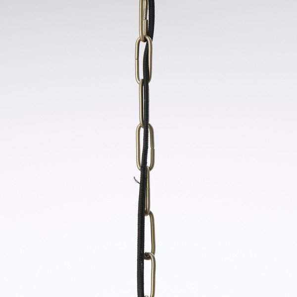 Висящо осветително тяло с метален абажур в златист цвят ø 45 cm Pilka – Light & Living-image-4