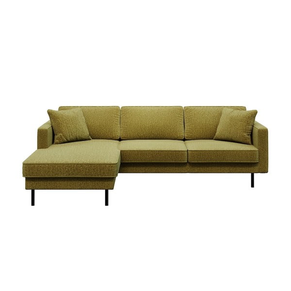 Маслиненозелен ъглов диван , ляв ъгъл Kobo - MESONICA