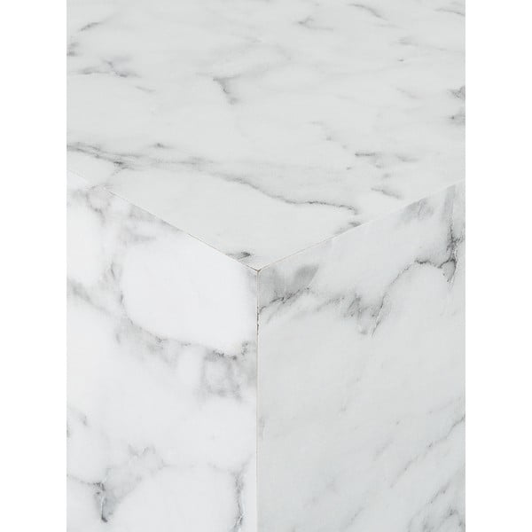 Масичка за кафе в мраморен декор Lesley - Westwing Collection-image-1