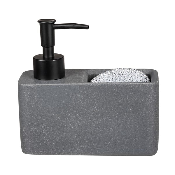 Сив полирезинов дозатор за сапун 0,15 л Woya - Wenko-image-2