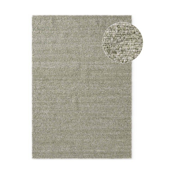 Светлозелен ръчно изработен килим 120x170 cm Notting Hill Portobello – Ted Baker