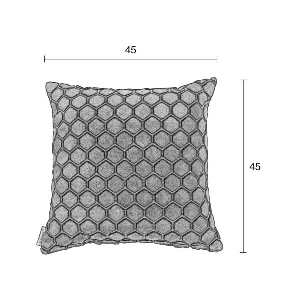 Синя възглавница с пълнеж , 45 x 45 cm Monty - Zuiver-image-1