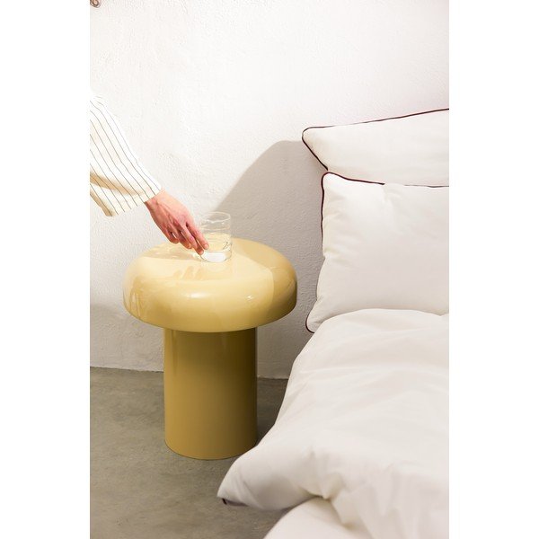 Стоманена кръгла странична масичка ø 40 cm Miko – noo.ma-image-3