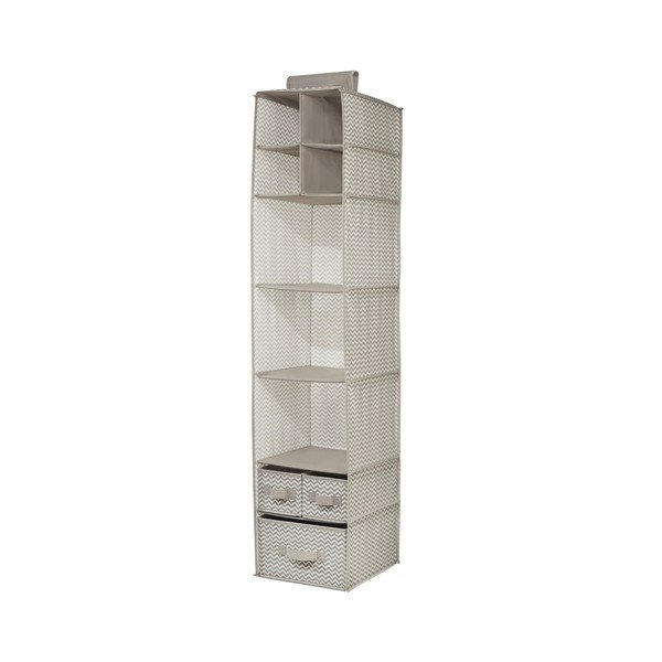 Závěsný organizér se 3 zásuvkami iDesign Axis, výška 134 cm-image-1