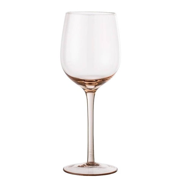 Светлорозова чаша за вино Чаша за вино - Bloomingville