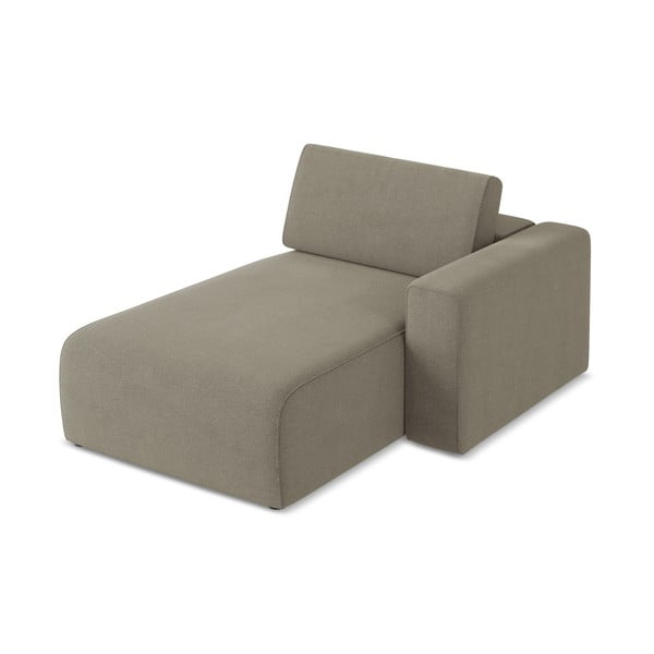 Светлокафяв модул за диван (десен ъгъл) Kalea – Makamii-image-4