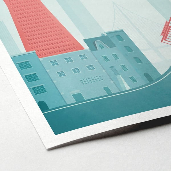 Плакат , 50 x 70 cm San Francisco - Travelposter-image-2