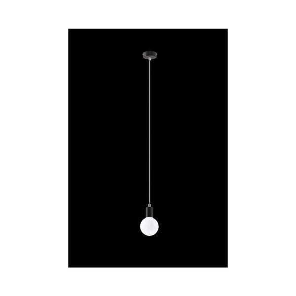Šedé závěsné svítidlo Sollux Bombilla-image-2
