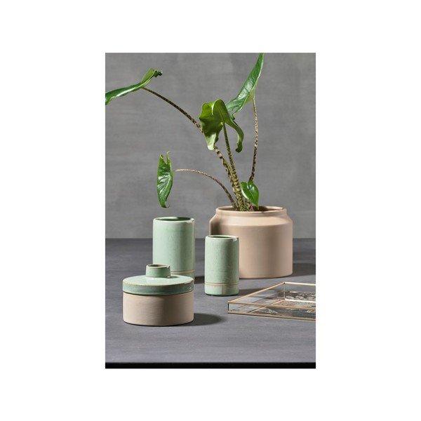 Ваза от каменна керамика Dusty - Villa Collection-image-1
