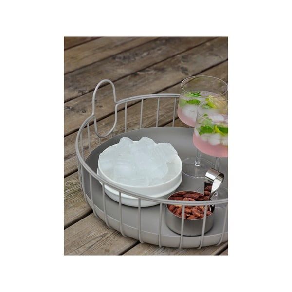 Телена метална кошница ø 38x18 cm Inu – Zone-image-3