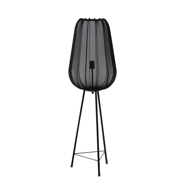 Черна подова лампа (височина 132 cm) Plumeria - Light & Living-image-2