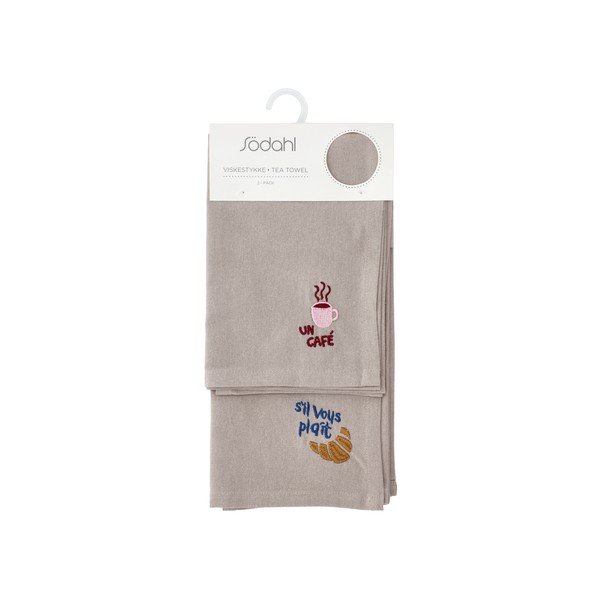 Памучни кърпи за съдове в комплект от 2 бр. 50x70 cm Bistro – Södahl-image-2