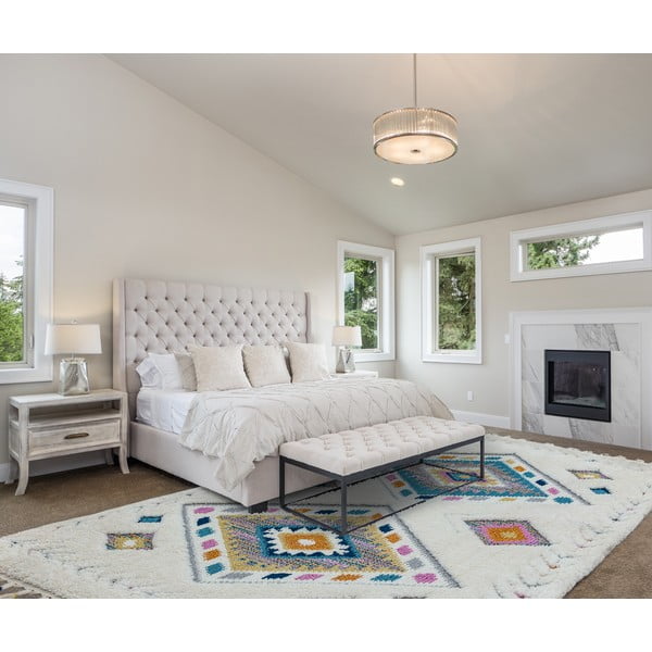 Бежов килим , 80 x 150 cm Rhombus - Asiatic Carpets-image-4